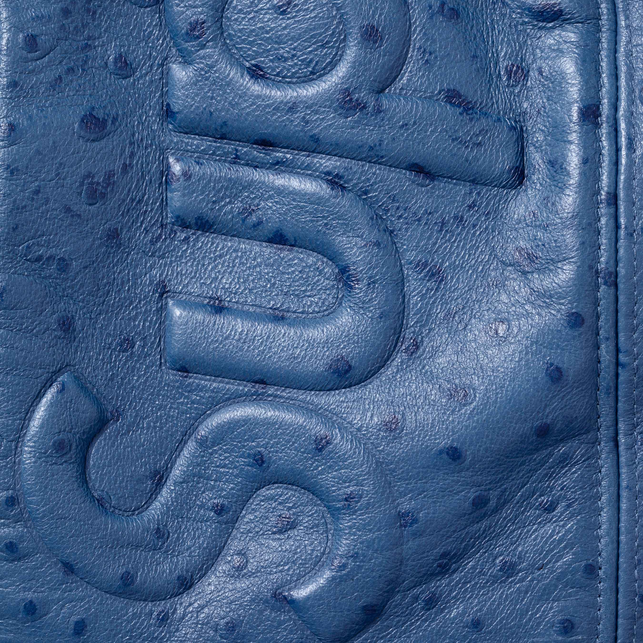 GORE-TEX Ostrich Embossed Leather Jacket view 2